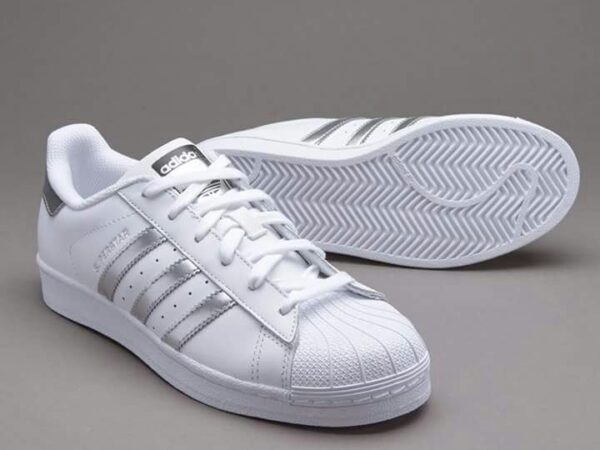 Adidas Men Superstar Leather Low Top Lace Up Fashion Sneakers
