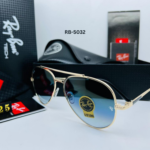 Rayban Lifestyle Aviator Sunglasses Model rose gold and black ghorihut.com